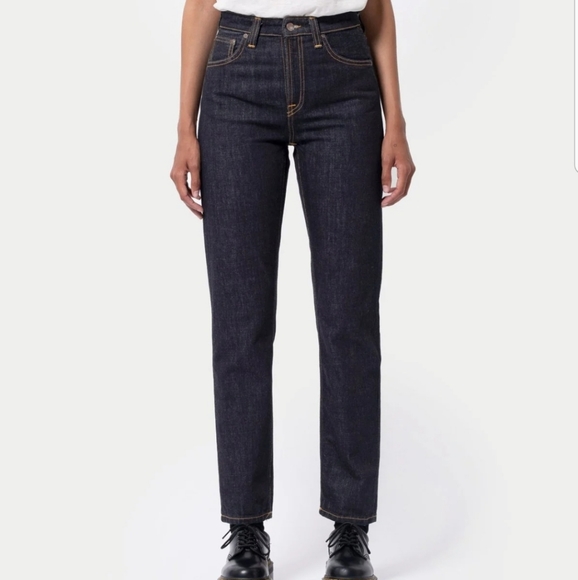 Nudie Jeans Denim - Nudie Jeans Breezy Britt Rinsed Original Jeans